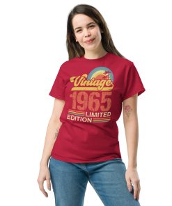 Vintage 1965 Limited Edition Birthday T-shirt 1965 Gift