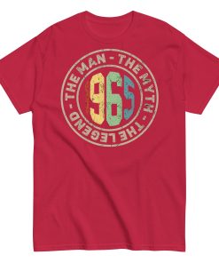 1965 Birthday Year Gift T-shirt The Man The Myth The Legend