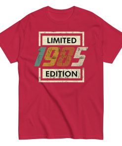 1985 Birthday Year Gift T-shirt Born In 1985 Limited Edition T-shirt