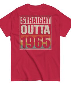 1965 Birthday Year Gift T-shirt Straight Outta 1965 T-shirt