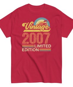 2007 Birthday Gift T-shirt Limited Edition T-shirt - Image 7