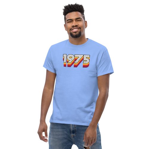1975 Birth Year Gift T-shirt 50th Birthday Tshirt 1975 Retro