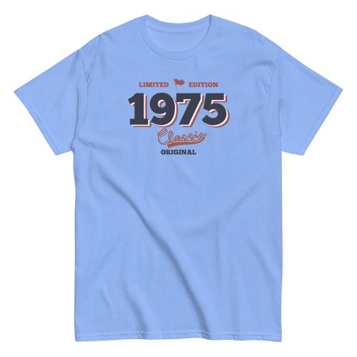 1975 T-Shirt Limited Edition Classic 50th Birthday T-shirt