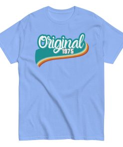 Original 1975 T-Shirt 50th Birthday Gift for 1975 Birth Year