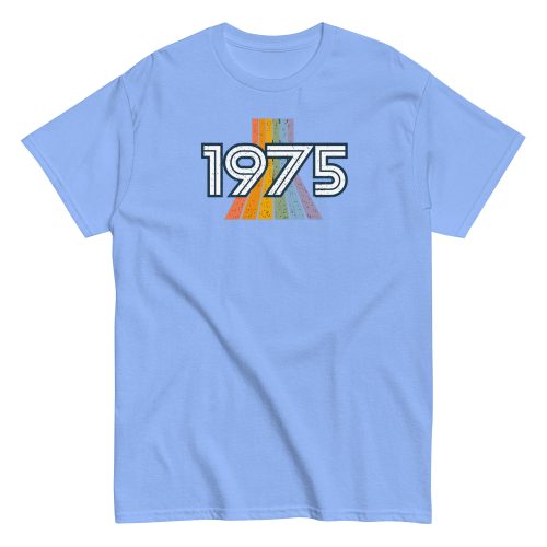 1975 Birth Year Gift T-shirt 50th Birthday T-shirt Retro 1975