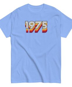 1975 Birth Year Gift T-shirt 50th Birthday Tshirt 1975 Retro