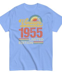 Vintage 1955 Limited Edition Birthday T-shirt Gift 1955