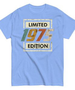 1975 Birthday Year Gift T-shirt Born In 1975 Limited Edition T-shirt