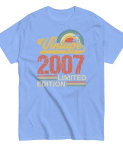2007 Birthday Gift T-shirt Limited Edition T-shirt