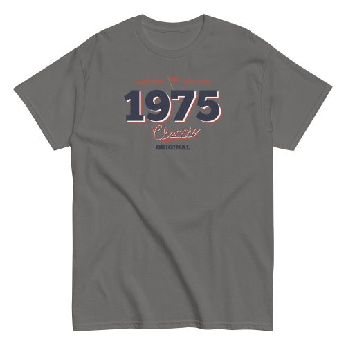 1975 T-Shirt Limited Edition Classic 50th Birthday T-shirt