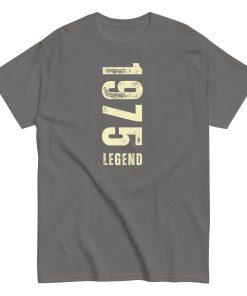 1975 Legend T-shirt 50th Birthday Gift for Him 1975