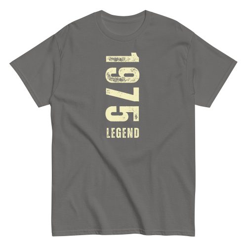 1975 Legend T-shirt 50th Birthday Gift for Him 1975