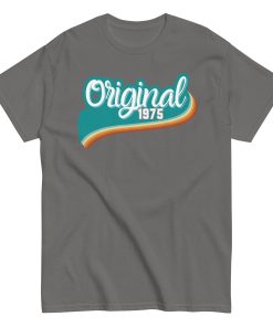 Original 1975 T-Shirt 50th Birthday Gift for 1975 Birth Year