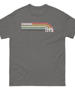 Established 1975 50th Birthday Gift T-shirt