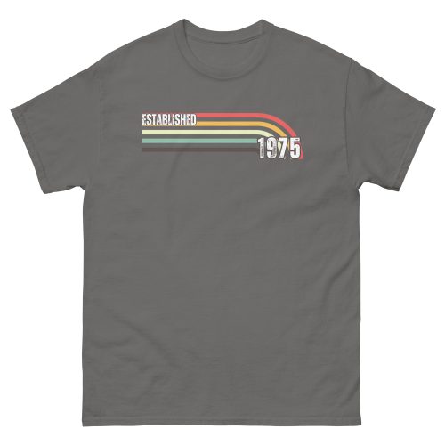 Established 1975 50th Birthday Gift T-shirt