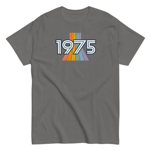 1975 Birth Year Gift T-shirt 50th Birthday T-shirt Retro 1975