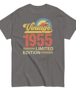 Vintage 1955 Limited Edition Birthday T-shirt Gift 1955