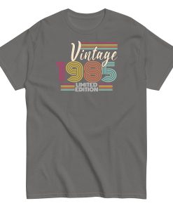 Vintage 1985 Limited Edition T-shirt 1985 Birth Year Gift