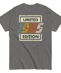 1965 Birthday Year Gift T-shirt Born In 1965 Limited Edition T-shirt