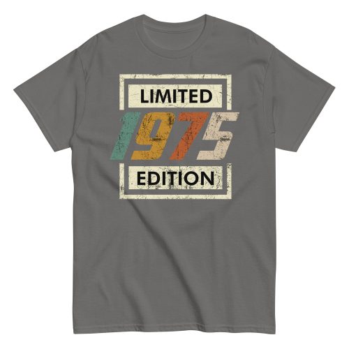 1975 Birthday Year Gift T-shirt Born In 1975 Limited Edition T-shirt
