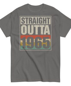 1965 Birthday Year Gift T-shirt Straight Outta 1965 T-shirt