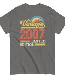 2007 Birthday Gift T-shirt Limited Edition T-shirt - Image 9