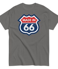 1966 Birthday Gift T-shirt Made in 66 US Route 66 Style