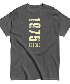 1975 Legend T-shirt 50th Birthday Gift for Him 1975