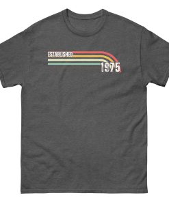 Established 1975 50th Birthday Gift T-shirt