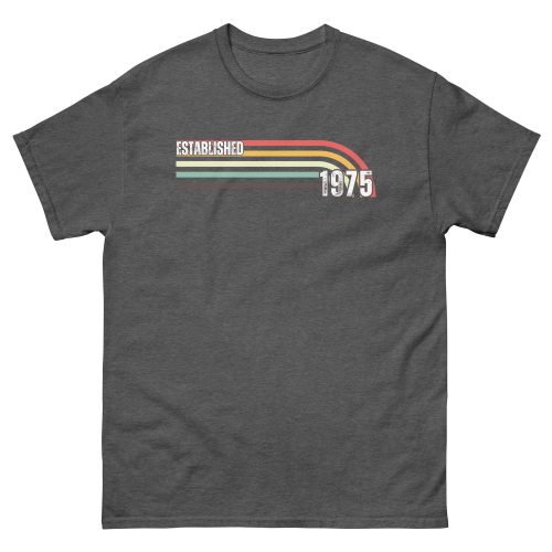 Established 1975 50th Birthday Gift T-shirt