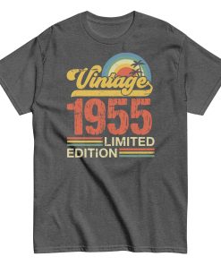 Vintage 1955 Limited Edition Birthday T-shirt Gift 1955