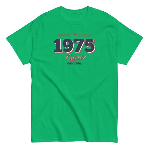 1975 T-Shirt Limited Edition Classic 50th Birthday T-shirt
