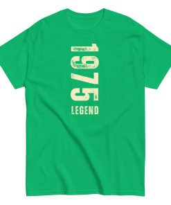 1975 Legend T-shirt 50th Birthday Gift for Him 1975