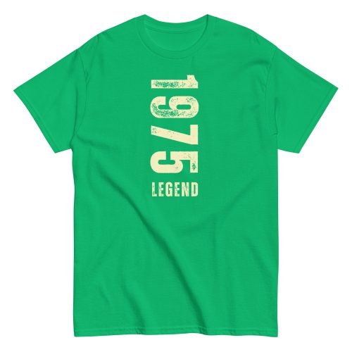 1975 Legend T-shirt 50th Birthday Gift for Him 1975