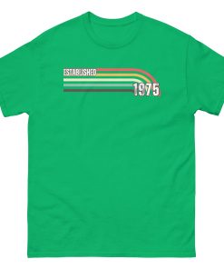 Established 1975 50th Birthday Gift T-shirt