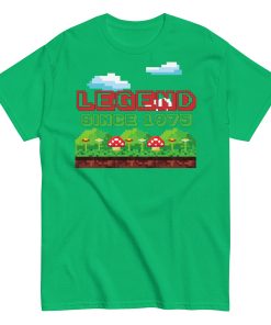 Legend Since 1975 Retro Gaming T-shirt 50th Birthday Tshirt