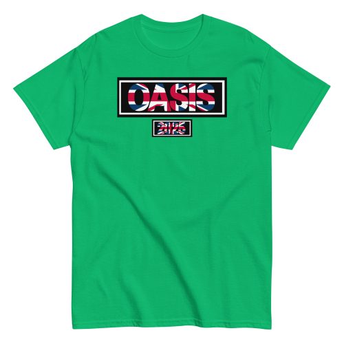 Oasis 2025 T-shirt Irish Green