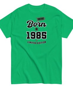 Made in 1985 Birthday T-shirt Vintage Birth Year 1985