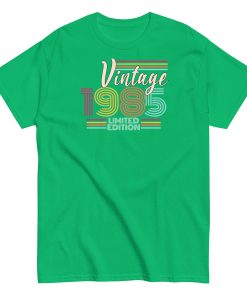 Vintage 1985 Limited Edition T-shirt 1985 Birth Year Gift