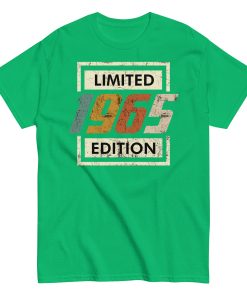 1965 Birthday Year Gift T-shirt Born In 1965 Limited Edition T-shirt