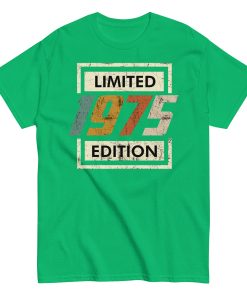 1975 Birthday Year Gift T-shirt Born In 1975 Limited Edition T-shirt