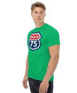 1975 Birthday Year Gift T-Shirt Made in 75 Route Sign