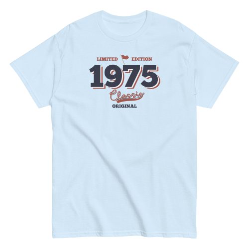 1975 T-Shirt Limited Edition Classic 50th Birthday T-shirt