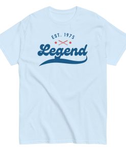 Est 1975 Legend T-Shirt 50th Birthday 1975 Gift