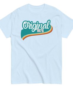 Original 1975 T-Shirt 50th Birthday Gift for 1975 Birth Year
