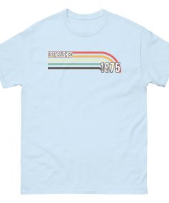 Established 1975 50th Birthday Gift T-shirt