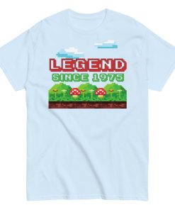 Legend Since 1975 Retro Gaming T-shirt 50th Birthday Tshirt