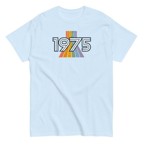 1975 Birth Year Gift T-shirt 50th Birthday T-shirt Retro 1975