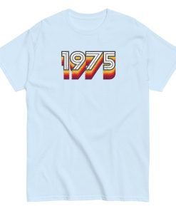 1975 Birth Year Gift T-shirt 50th Birthday Tshirt 1975 Retro