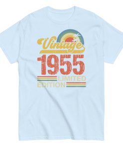Vintage 1955 Limited Edition Birthday T-shirt Gift 1955
